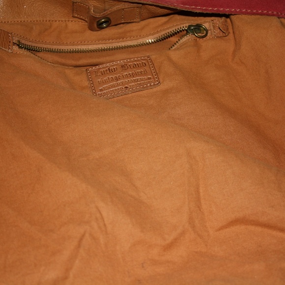 LUCKY BRAND multi - color chevron shoulder bag - Picture 6 of 7